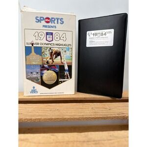Vintage 1984 Summer Olympics Highlights‎ VHS ABC Sports Los Angeles Games Tape